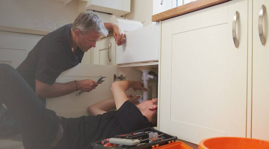 Professional burst pipe repair services in Lincoln, KS